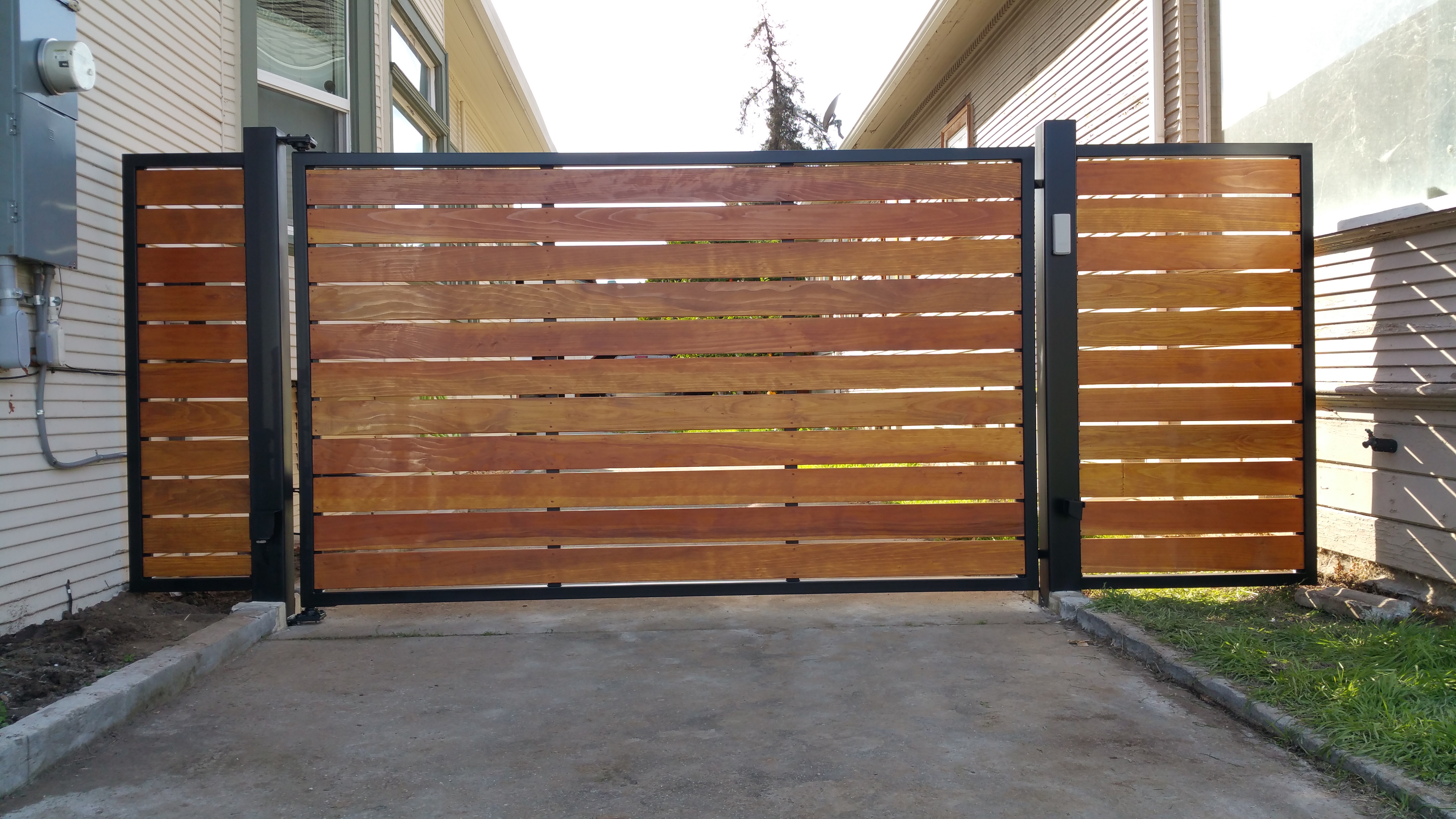 Wooden Iron Gates San Jose